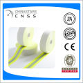yellow/sliver flame retardent reflective warning tape for apparel